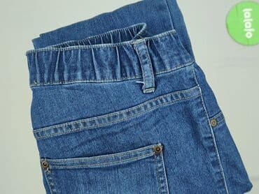 duże jeansy damskie: Spodnie 3/4 damskie, rozmiar L — 6