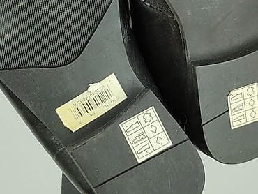 topy biale: Męskie mokasyny Red Tape - Klasyczne czarne mokasyny wsuwane - — 6