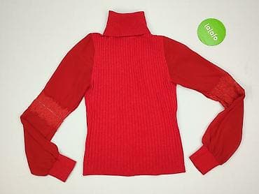 czarny sweter: Golf damski, rozmiar One size — 2