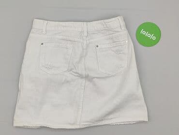 jeansy z asymetrycznym zapieciem: Spódnica damska, rozmiar M — 3