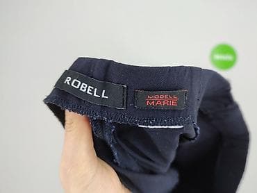 barrel jeans: Spodnie materiałowe damskie, rozmiar M — 4