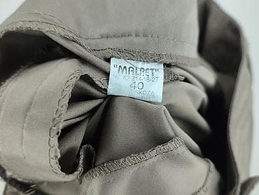 model spodni: Spodnie materiałowe damskie, rozmiar L — 4