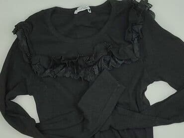 czarne bluzki siateczka: HDM, Bluzka damska, rozmiar S — 1