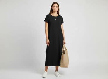 czarne sukienki modna kiecka: Sukienka damska, rozmiar L — 1