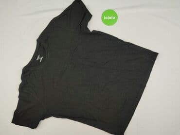 koszulka all black: IDENTIC, T-shirt for men, size 2XL — 2