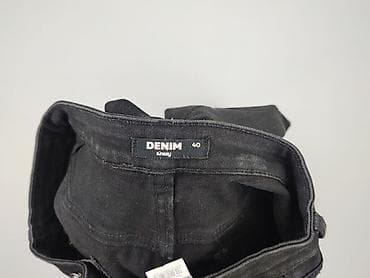 flare jeans men: Denim, Jeansy damskie, rozmiar L — 4