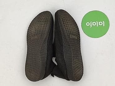 eu 40: Buty damskie slip-on, czarne, rozmiar 39. - Model wsuwany – bez — 4