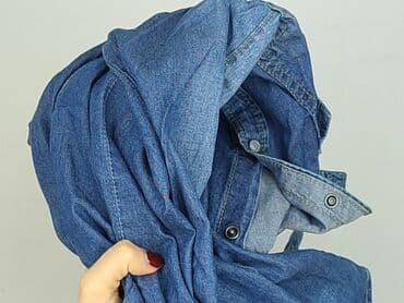 kurtka jeansowa khaki damska: Koszula damska, rozmiar S — 5