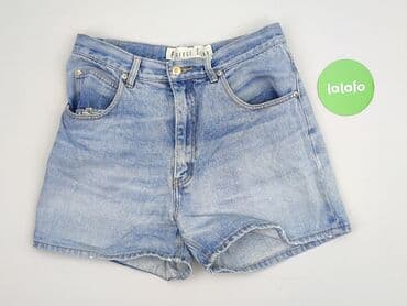 moda męska krótkie spodenki: Denim, Szorty damskie, rozmiar L — 2
