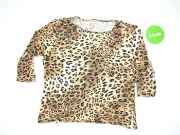 bluzka w panterkę stradivarius: Bluzka damska, rozmiar 2XL — 2