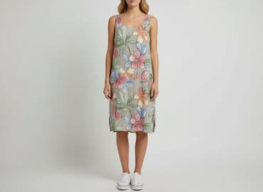 sukienka w kształcie trapezu: Sukienka damska, rozmiar S — 6