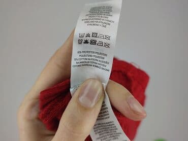 bluza z czerwonym napisem: Love To Lounge, Bluzka damska, L — 5