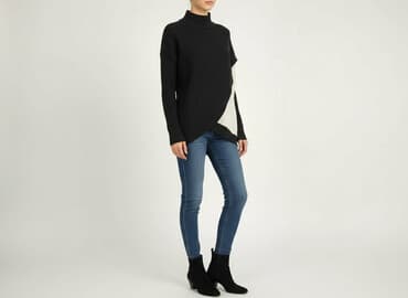 kurtka zimowa z kożuszkiem: River Island, Sweter damski, XS — 6