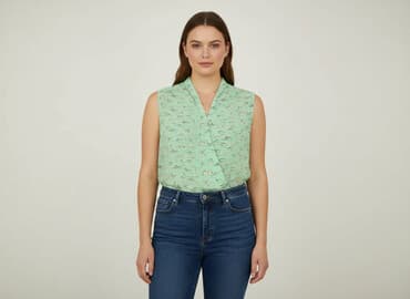 sweter piórkowy na drutach: Bluzka damska, rozmiar XL — 5