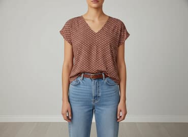 sweter w cętki: Bluzka damska, rozmiar M — 6