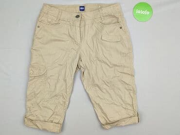 beżowe buty na koturnie ccc: Cecil, Spodnie 3/4 damskie, rozmiar M — 2