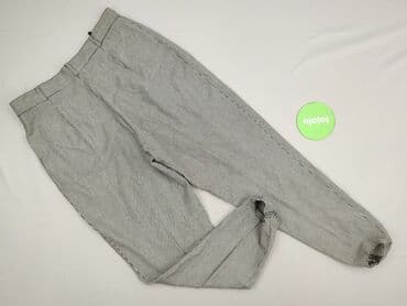 spodnie serduszka by o la la czarne: Spodnie materiałowe damskie, rozmiar 2XL — 3