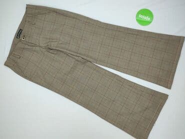 brązowe spodnie woskowane stradivarius: Stradivarius, Spodnie materiałowe damskie, rozmiar S — 3