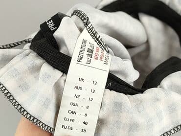 szerokie spodnie pepco: PrettyLittleThing, Spodnie materiałowe damskie, rozmiar M — 5