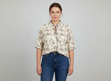 bluzka w kwiaty new yorker: Infinite, Bluzka damska, rozmiar 3XL — 6