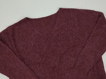 bordowy sweter: Sweter damski, rozmiar 5XL — 1