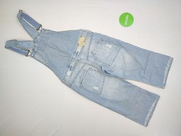 custom jeans: House of Denim, Ogrodniczki damskie, rozmiar L — 3
