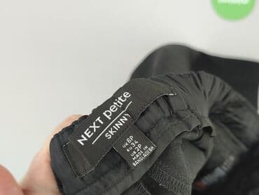 spodnie z wysokim stanem dla niskich: NEXT Petite, Spodnie materiałowe damskie, XS — 4