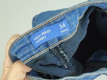 krótkie spodenki jeansowe wysoki stan: Szorty damskie, rozmiar XS — 4