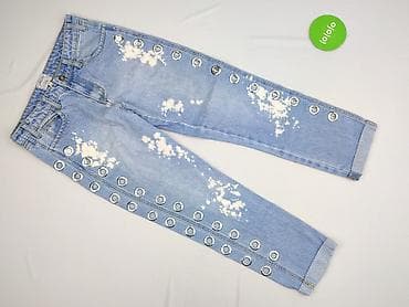 biale trampki guess: Jeansy damskie, rozmiar S — 2