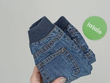 krótkie spodenki niemowlęce 74: Denim pants, Next, 1-3 months, condition - Good — 6
