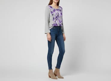 eleganckie bluzki fioletowe: Bluzka damska, rozmiar L — 6