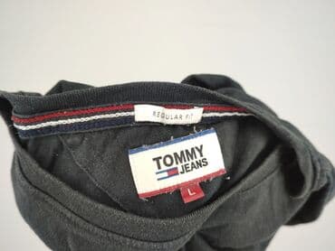 koszulka tommy hilfiger męska: Tommy Jeans, Koszulka dla mężczyzn, rozmiar L — 4