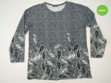 sweter piórkowy na drutach: Bluzka damska, rozmiar 2XL — 2