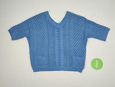 błękitny sweter: Sweter damski, rozmiar S — 3