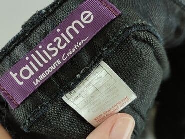 srebrne jeansy: Jeans for women, size 4XL — 4