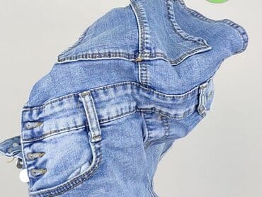 krótkie spodenki i nogi z cellulitem: Ogrodniczki damskie, L — 7