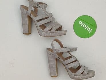 kapcie z piętą: New Look, Sandals for women, size 37 — 4
