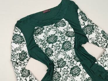 bluzka w paski zielone: Bluzka damska, rozmiar M — 2