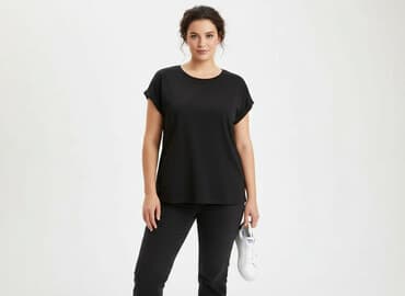 basic t shirty hugo boss: Beloved, T-shirt damski, rozmiar 3XL — 7