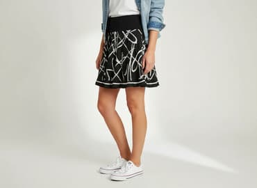 skórzane spódniczki mini: Spódnica damska, rozmiar S — 6