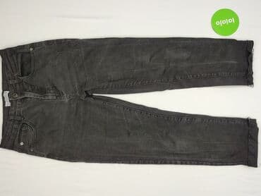 legginsy woskowane wysoki stan: House, Jeansy damskie, rozmiar M — 2