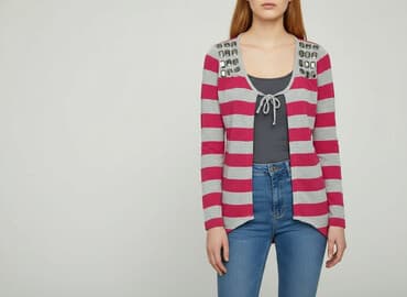 minouu przybylska i jordanov sweter: Kardigan damski, rozmiar S — 7