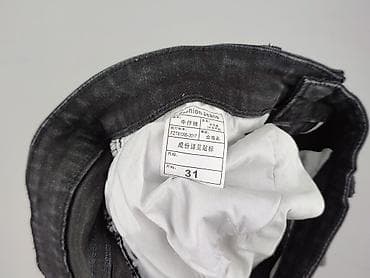cargo jeans h: Fashion Jeans, Spodnie cargo damskie, rozmiar L — 4