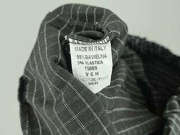 klapki na muchy: Spodnie materiałowe damskie, rozmiar M — 4