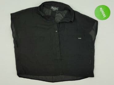 bluzki koszulowe czarne: Chillin, Koszula damska, rozmiar L — 2