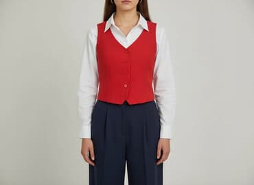 kamizelka damska krótka h m: Kamizelka damska, rozmiar M — 6