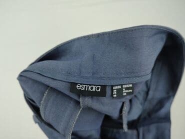 granatowe chinosy damskie: Esmara, Spodnie materiałowe damskie, rozmiar S — 5