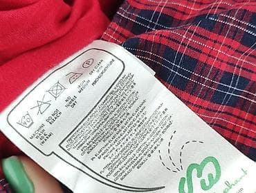 czerwona mucha h: Sukienka damska, rozmiar S — 6