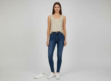 t shirty z cekinami damskie: T-shirt damski, rozmiar L — 1