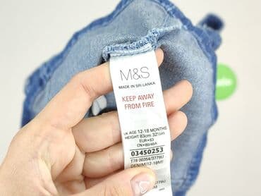 bluzki dziewczęce 164 allegro: Ogrodniczki, Marks & Spencer, 12-18 miesięcy, stan - Idealny — 4